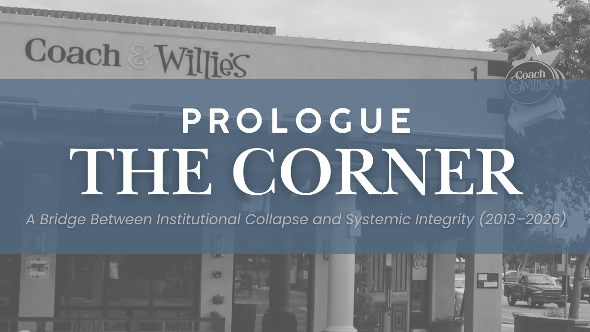 Prologue: The Corner